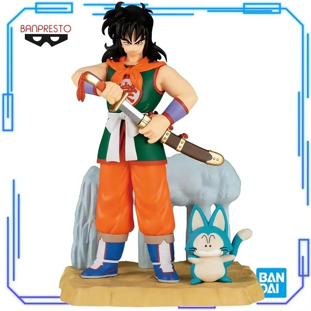 

В наличии Bandai, оригинальная Banpresto Dragon Ball, историческая коробка Yamcha Puar, 13 см, коллекционная модель, игрушки, фигурка, подарок на день рождения