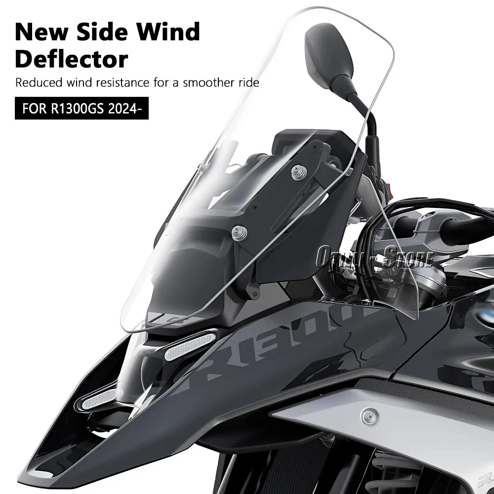 Motorcycle Side Panel Wind Deflector GS1300 Spoiler Windscreen Windshield For BMW R1300GS Trophy R1300 GS R 1300 GS 2023-2025