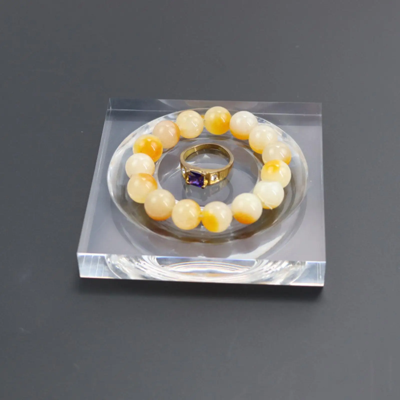 

Многофункциональный акриловый поднос-органайзер для демонстрации браслетов и украшений для дома и магазина