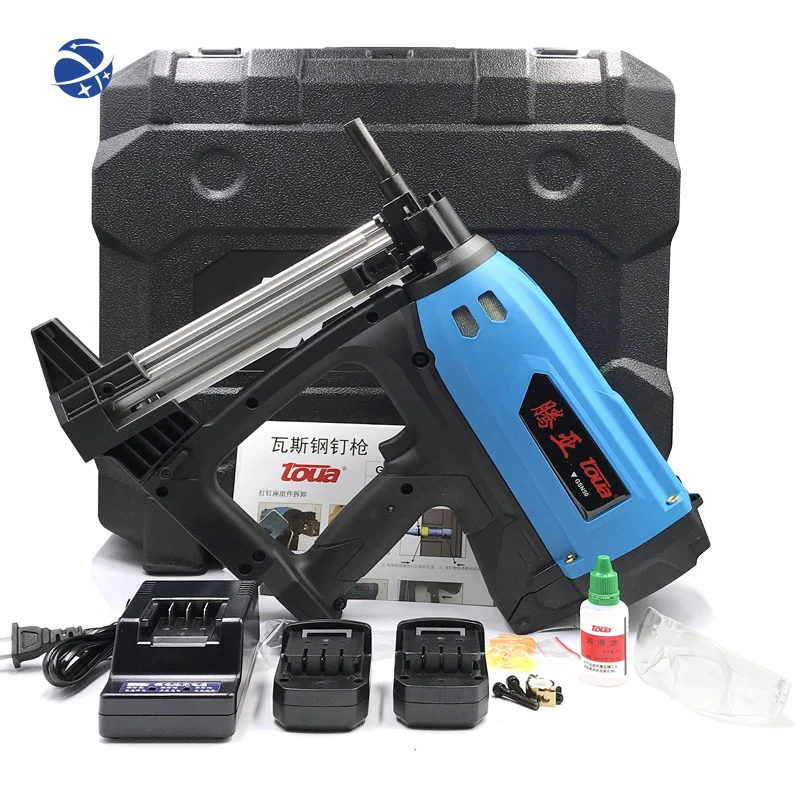 

YYHC Gas Nail Gun Gsn50 Cordless Battery Uesd For Gas Actuated Fastening Tool Concrete Air Nail Gun Concrete Steel Nail Gun