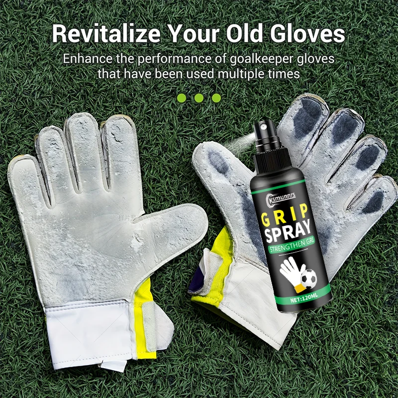 Grip Spray - Fórmula de secagem rápida para calçados, luvas e guidão - Potenciador de aderência antiderrapante com forte adesão - Sem eletricistas