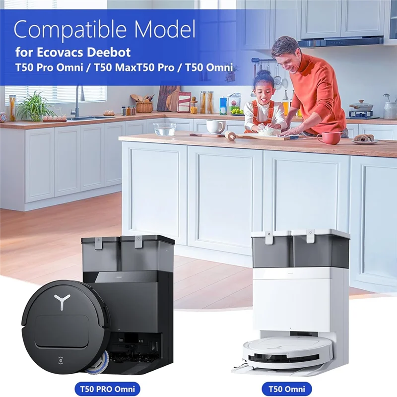 A44T Accessories Replacement Parts For Ecovacs Deebot T50 Max/T50 Pro T50 Omni/T50 Pro Omni