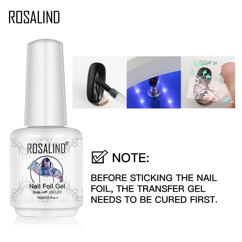 Rosalind Smalto adesivo funzionale da 15 ml Top Coat opaco Smalto gel ibrido semipermanente Richiesta lampada UV/LED