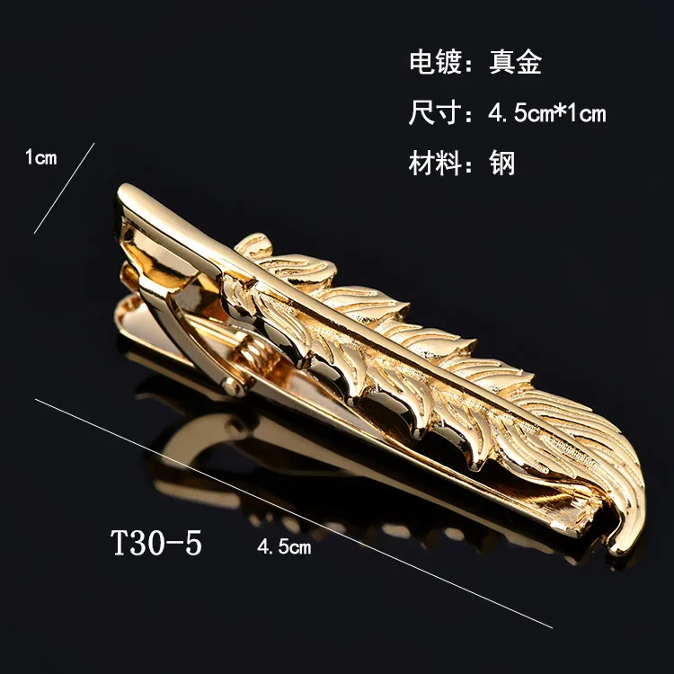 Novelty  Tie Clip Anchor Pen Wings Knife Music Sax Fashion Style Shirt Business Man Jewelry Accessory