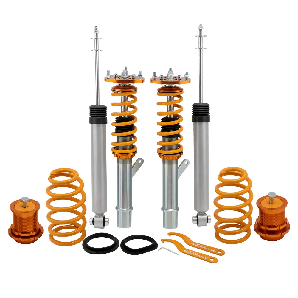 Street Coilovers Suspension Kit for VW Golf Mk7, 1.6TDi, 1.8TSi, 2.0GTI GTD Adjustable Shock Coilover Shock Absorbers Suspension