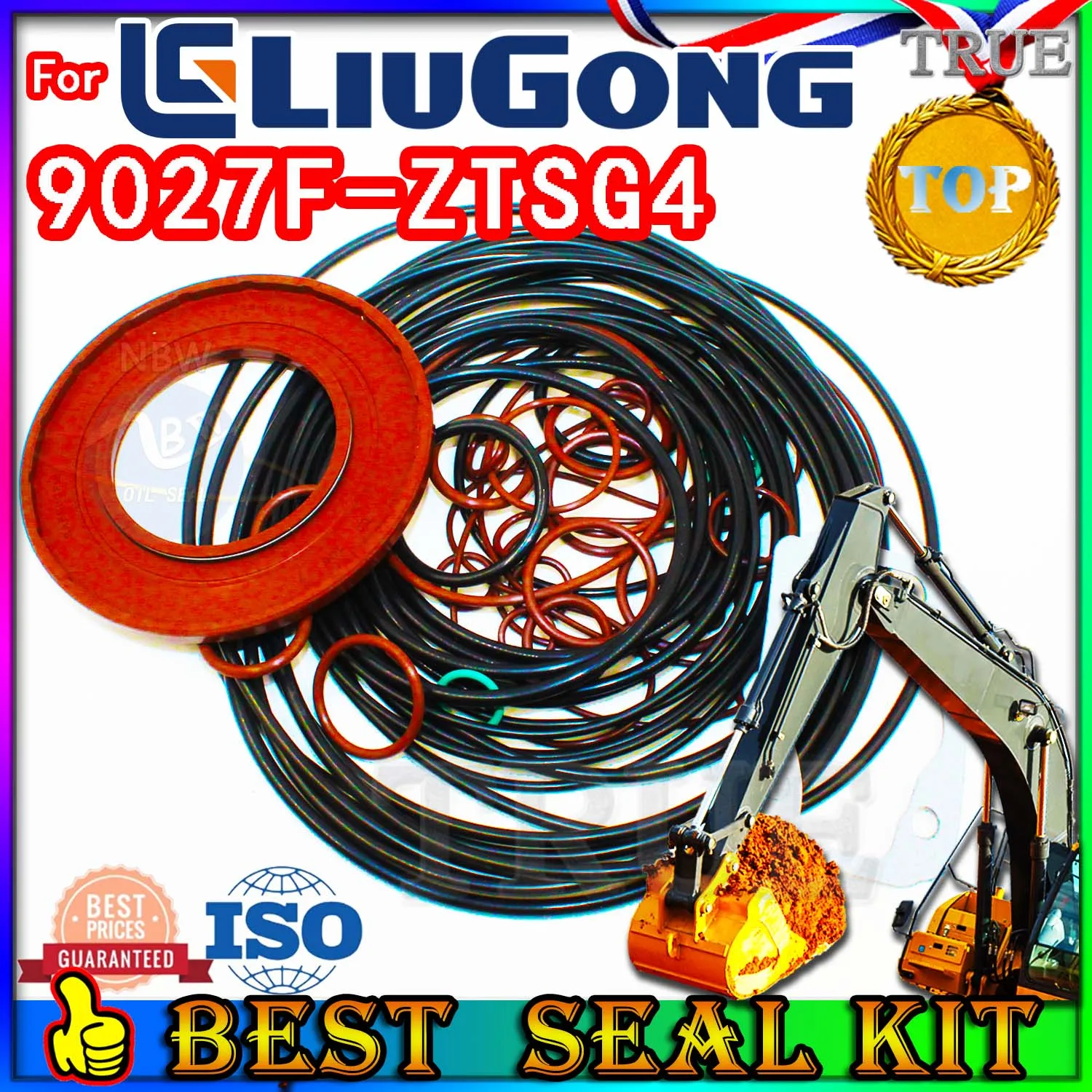 For Liugong 9027F-ZTSG4 Oil Seal Repair Kit Boom Arm Bucket Excavator Hydraulic Cylinder 9027F ZTSG4 Track Spovel Hammer Tool