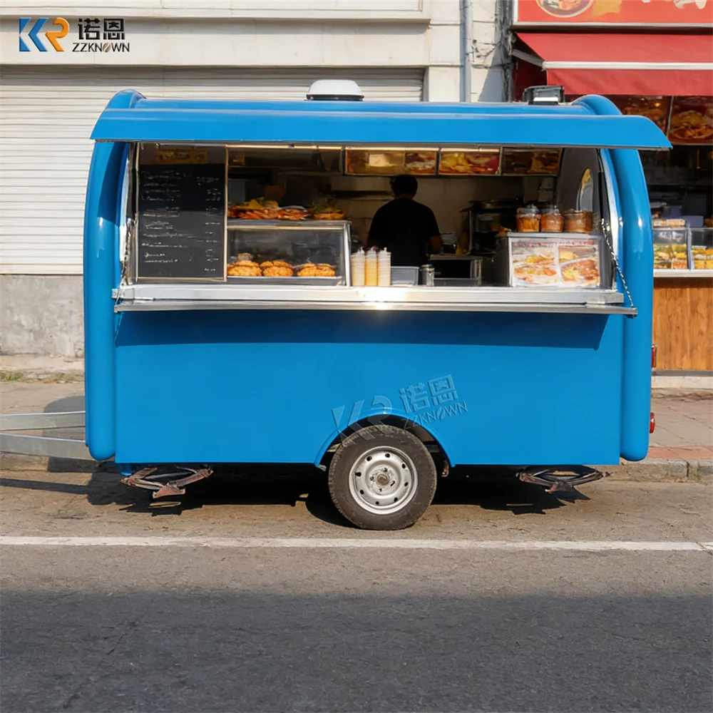 Commercial Fast Food Trailer M - Food Truck With Snacks recension och pris