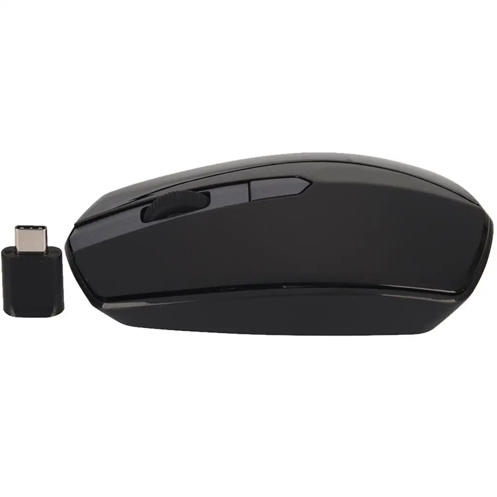 Mouse, Rechargeable Silent Optical Computer Mice with Receiver, 3 Adjustable DPI Level, Auto Sleeping Compatible for Device