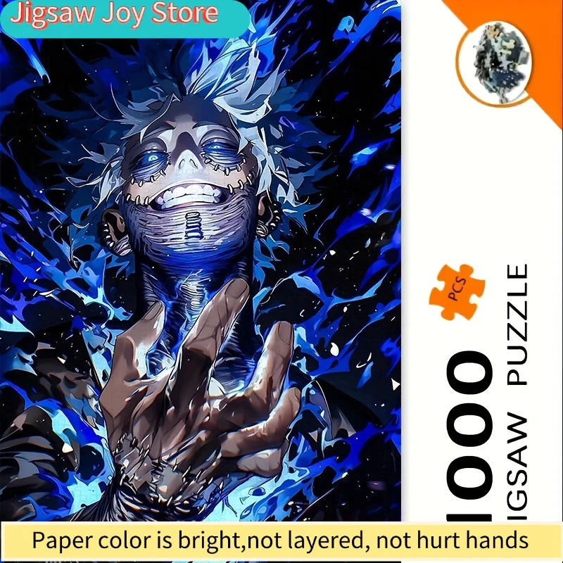 

A s Jigsaw Puzzle - Anime Design, Challenging Brain Teaser, Durable Cardboard Construction, Perfect for Living Room, Bedroom,