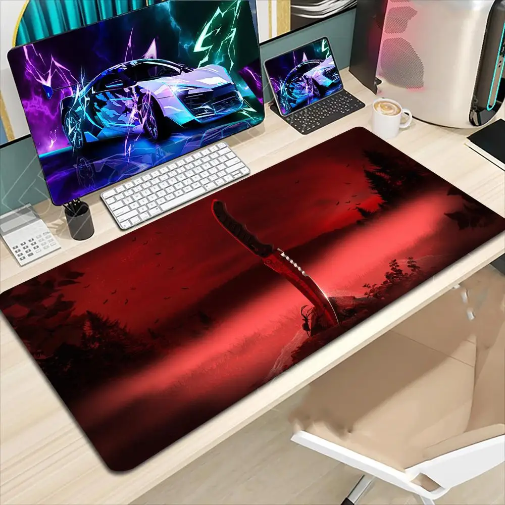 

670 Mouse Pad Mouse Pad Large Computer Office Game Table Mats Rubber Anti-slip Gaming Keyboard Mousepads Long Desk Pads