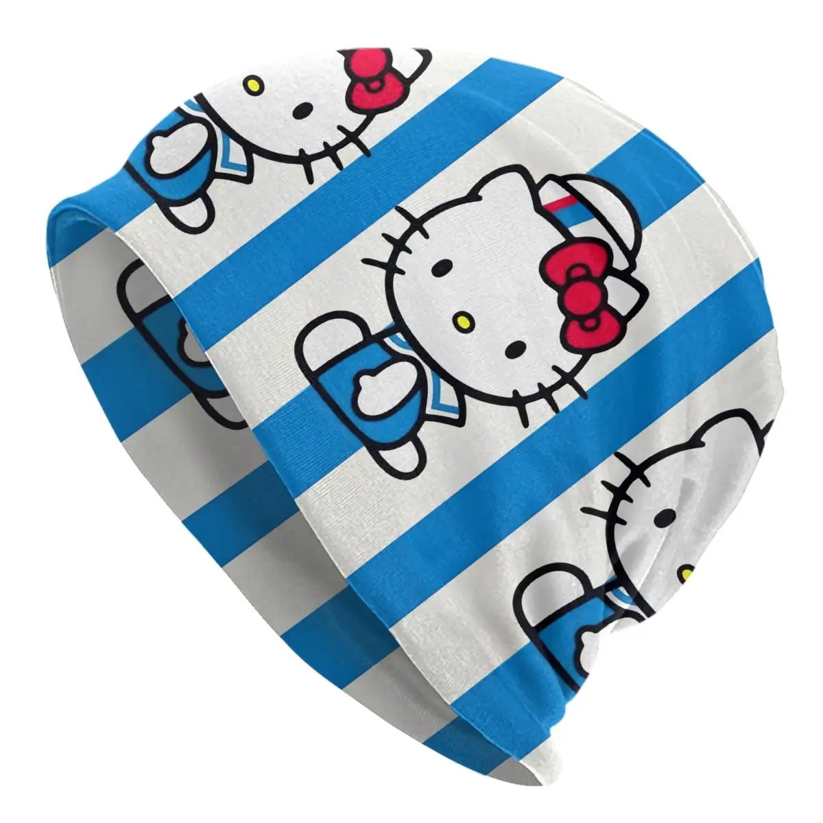 

Hello Kitty Sailor Cap Goth Adult Ski Skullies Beanies Hats Spring Warm Dual-use Bonnet Hats