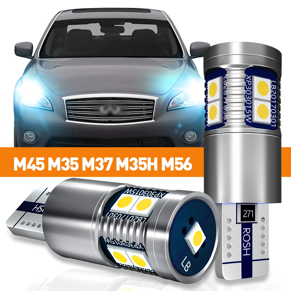

2pcs LED Parking Clearance Light For Infiniti M45 M35 M37 M35H M56 2006 2007 2008 2009 2010 2011 2012 Accessories Canbus Lamp