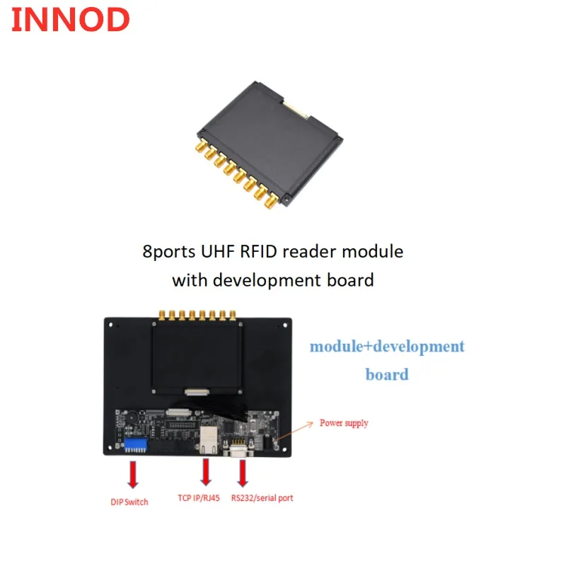 860-960mhz marathon racing timing rfid label reader long reading range uhf rfid reader module best impinj R2000 chip