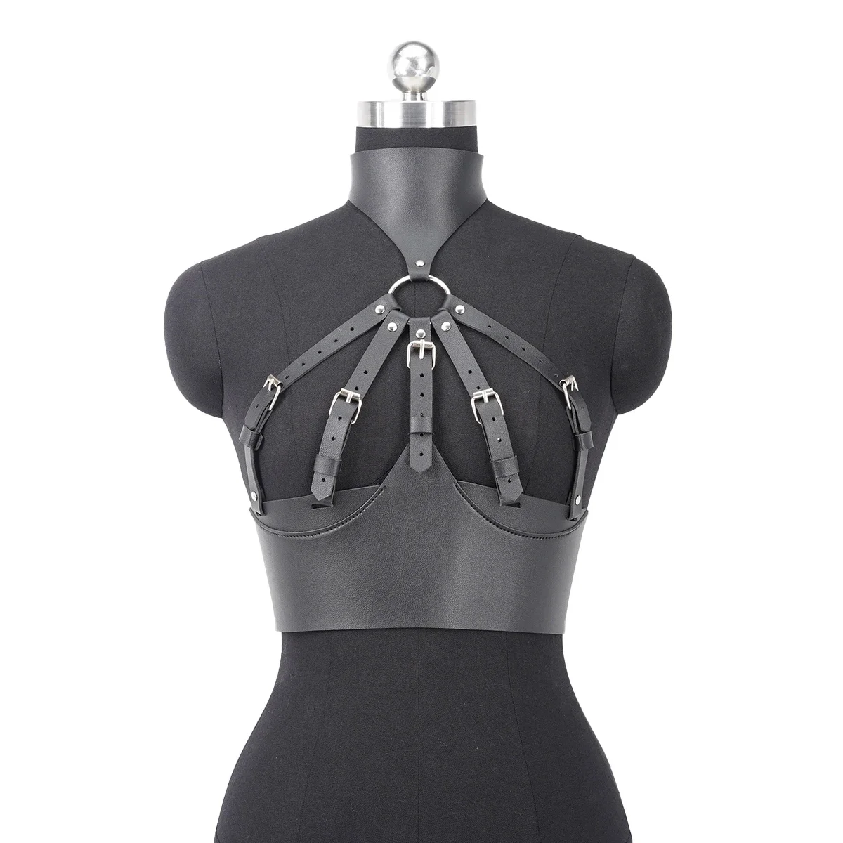 

Fashion Belt Female Street Style Body Harness Breast Punk Belts Suspenders for Women Shaping Waistband Goth Clothing Accessories