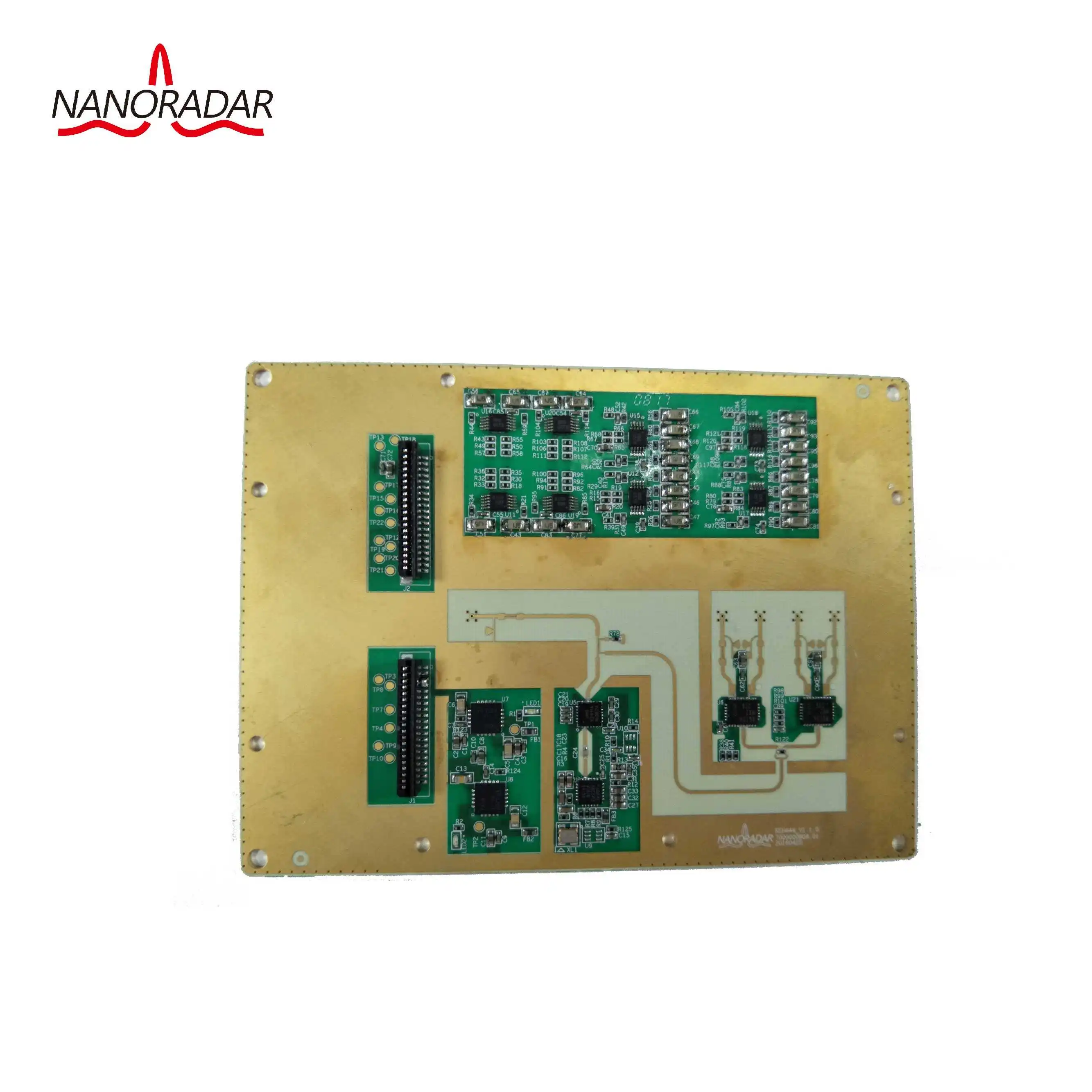 Nanoradar NSR100W 24GHz ตรวจจับมนุษย์/ยานพาหนะบุกรุกโรงกลั่นน้ำมันเรดาร์, โรงไฟฟ้า, สนามบิน, การป้องกันท่าเรือ