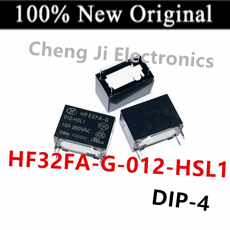 10PCS/Lot   HF32FA-G-005-HSL1、HF32FA-G-012-HSL1、HF32FA-G-024-HSL1  New original power relay  HF32FA-G/005-HSL1、HF32FA-G/012-HSL1