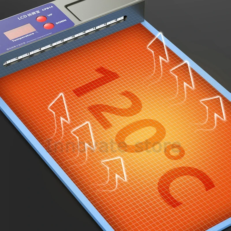 Separatore Macchina MECCANICO CPB14 Dispositivo di rimozione schermo LCD Piattaforma di riscaldamento Riscaldamento rapido Pad in silicone LCD Smantellamento del tesoro