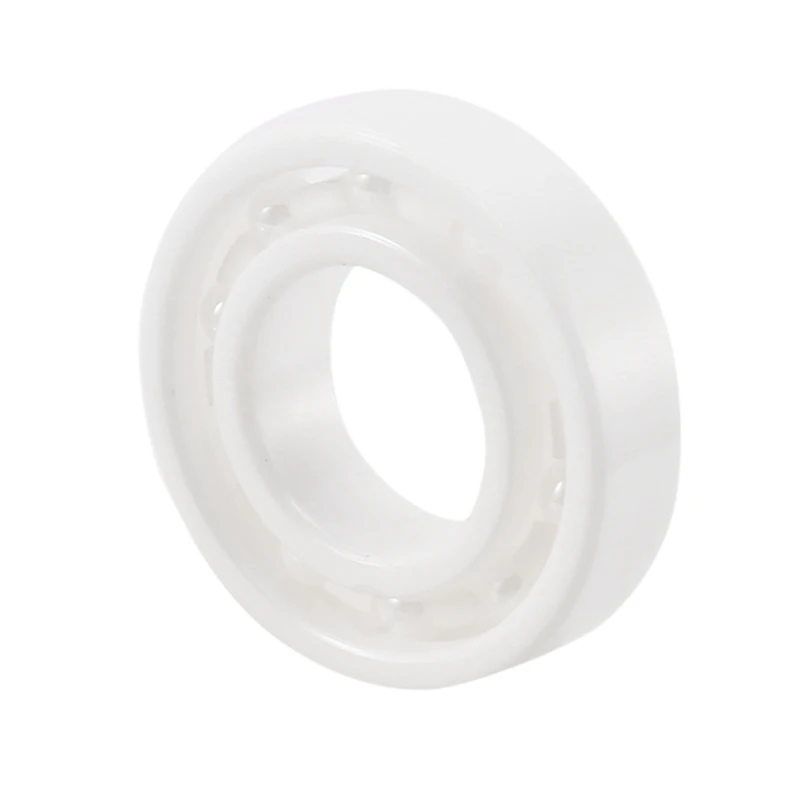 

Zro2 Ball Bearing, 1 Pack White 6901 Ball Bearing High Precision 12X24x6mm Ceramic Ball Bearing