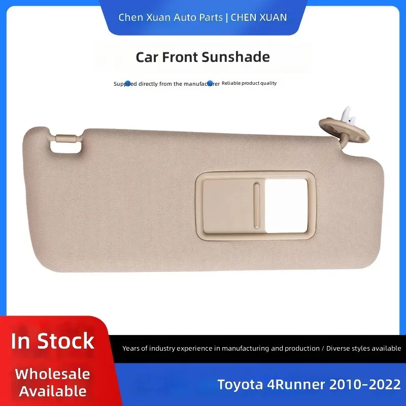 For Toyota 4Runner 2010-2022 Sun Visor Driver Side 74320-35A91-B1 Interior Roof Shade Panel Replacement Accessory