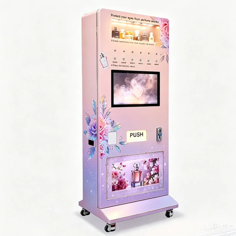 Luxury Cologne Fragrance Perfumes Dispenser Perfume Spray Vending Machine for Public Space Wholesale Customized