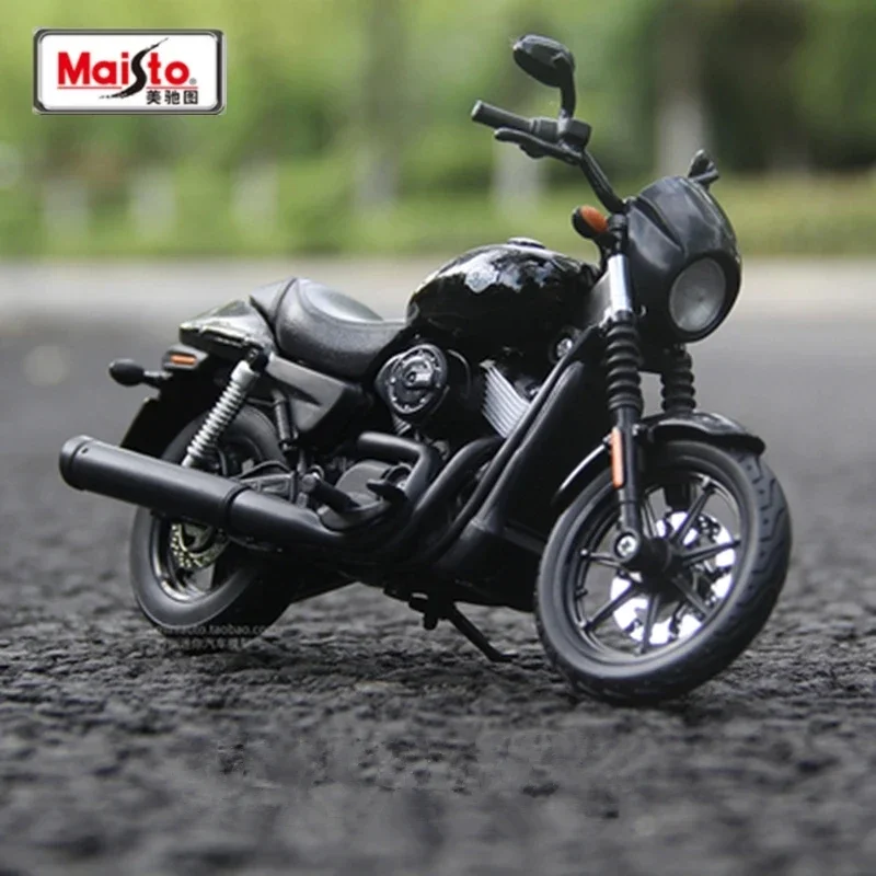 Maisto 1:12 Harley-Davidson 2015 Street 750 Alloy Motorcycle Model Diecast Metal Cross-country Racing Motorcycle Model Gift Toys