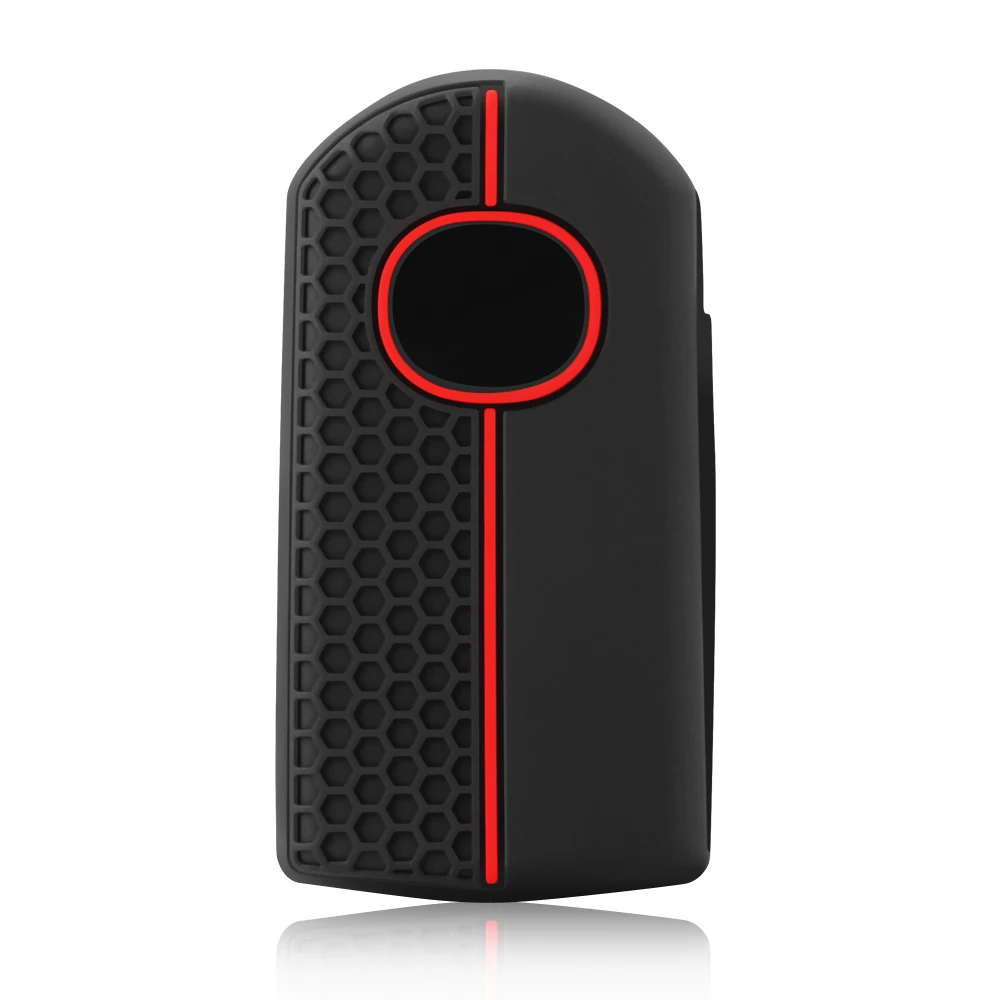 Silicone Car Flip Key Case Cover For Mazda 2 3 5 6 8 CX7 CX-7 CX5 CX-5 CX9 CX-9 MX5 MX-5 M6 RX8 RX-8 2/3 Buttons key Shell