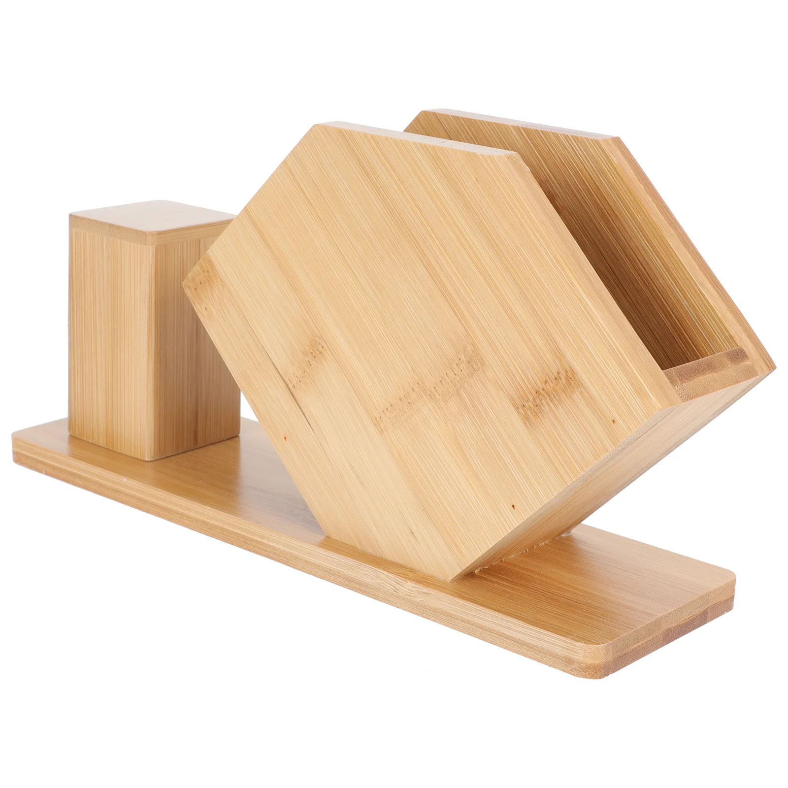 

Bamboo Napkin Holder Storage Rack Desktop Tissue Organizer Toothpick Box For Kitchen Restaurant Hotel Supplies Tabletop Tissue
