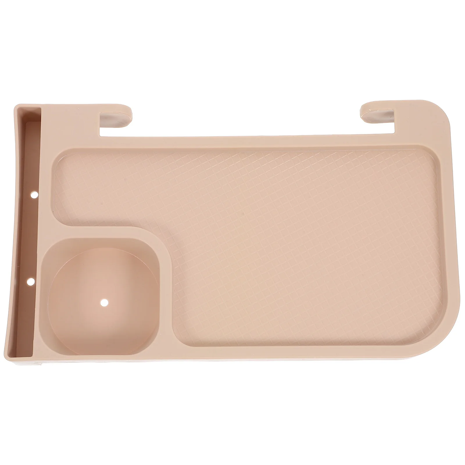 

Outdoor Chair Side Storage Tray ABS Folding Cup Organizer Easy Installation for Camping Beach Picnic Lounge Chair Beverage