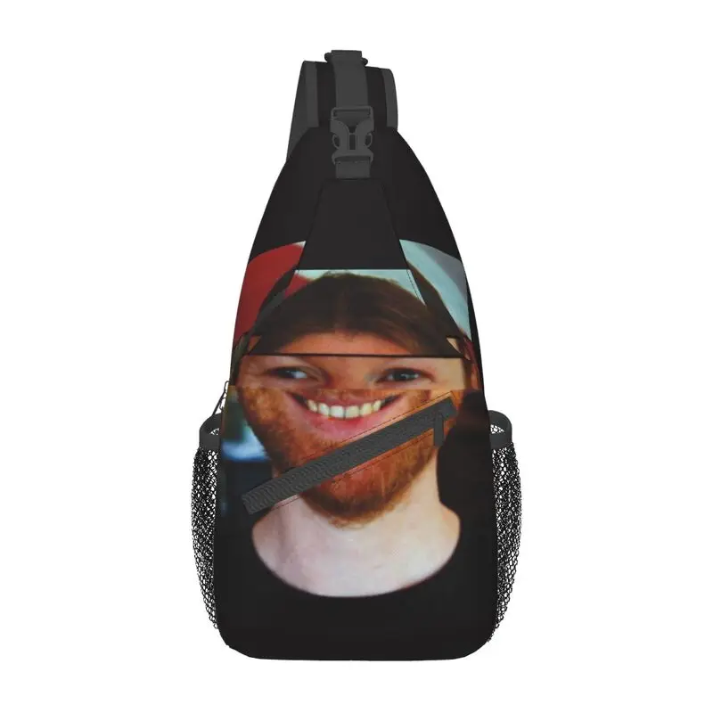 Aphex-mochila de hombro cruzada personalizada para hombre, bolso de pecho con eslinga doble, mochila de viaje para senderismo, mochila de día