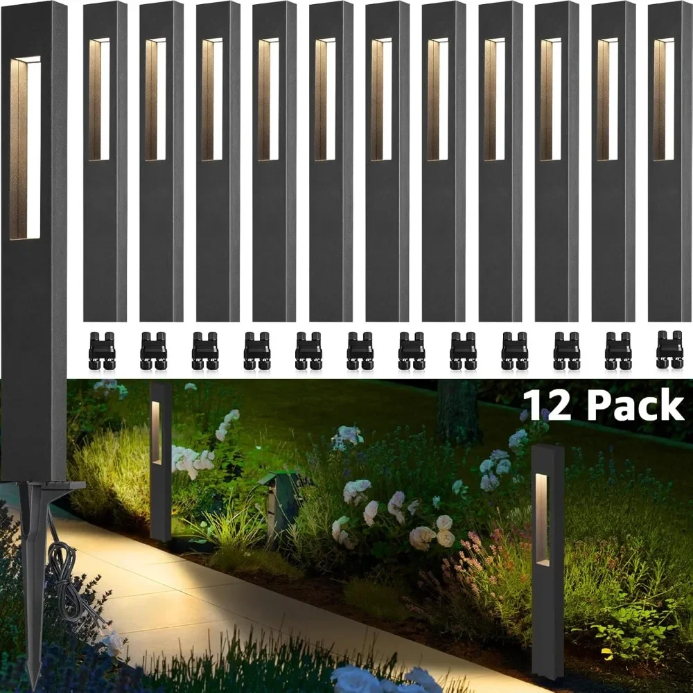 

LED Low Voltage Landscape Lights 3W Pathway Lights 12-24V Landscape Path Lights Aluminum Waterproof Pathway Lighting