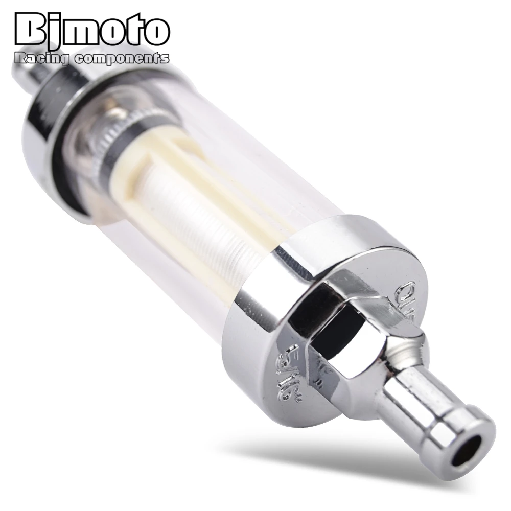 

8MM CNC Fuel Filter Practical Durable 5/16'' Motorcycle Fuel Oil Filter Gasoline Separator For ATV Dirt Pit Bike Motocross