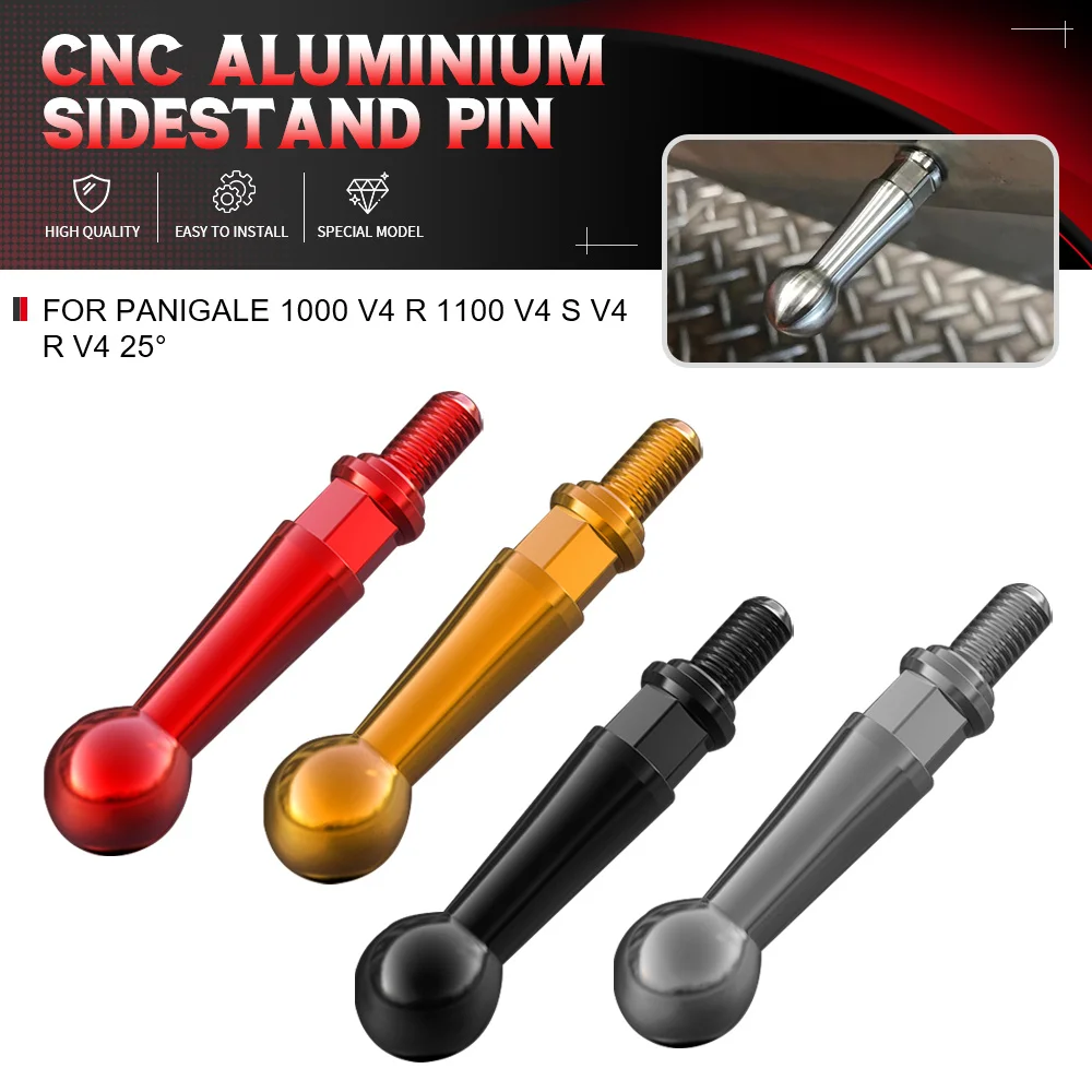 

For Ducati Panigale 1000 V4 R 1100 V4 S V4 R v4 25°anniversario Accessories Kickstand Side Stand Support Extension Assist Tool