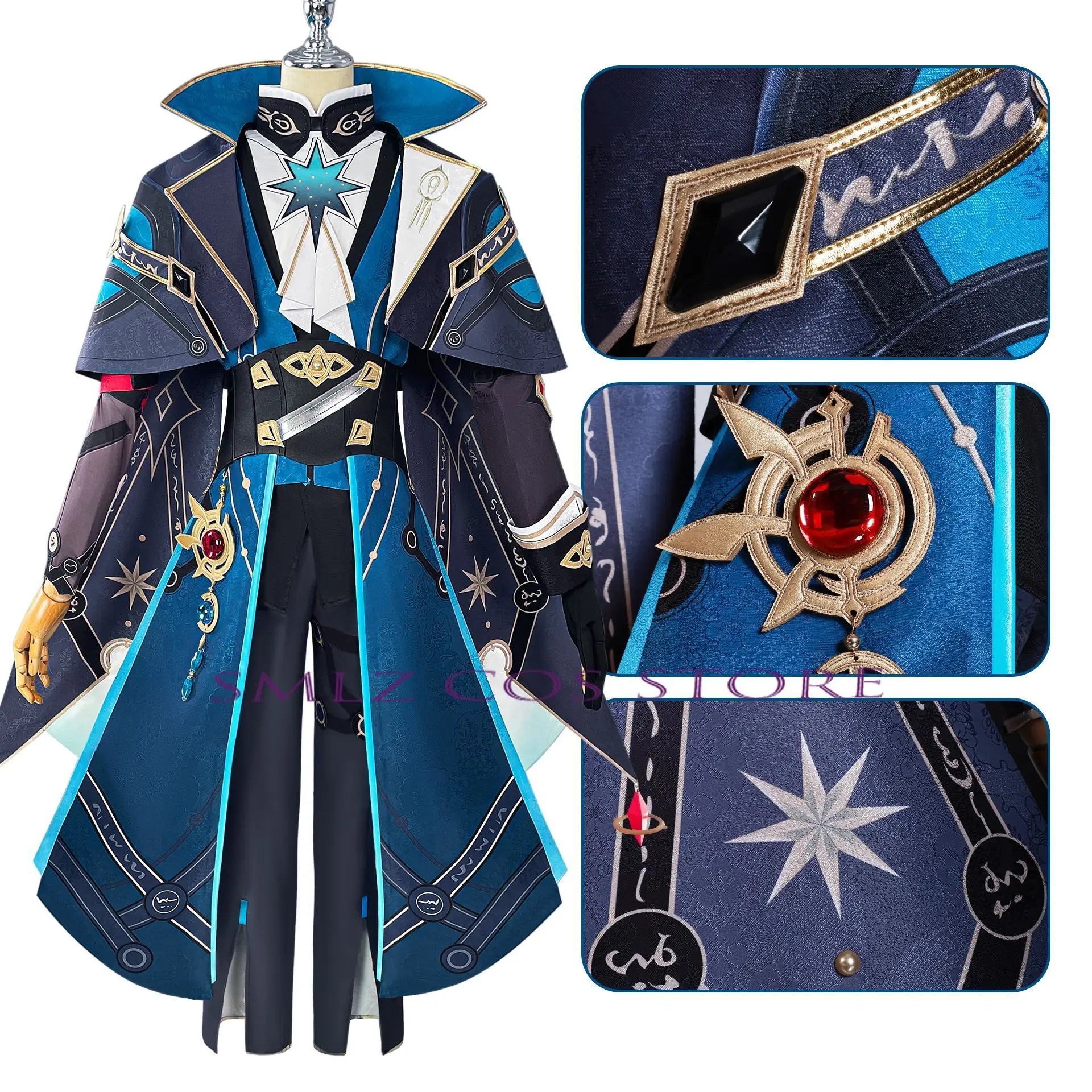 

Honkai: Star Rail That Moment Cosplay Costume Set with Wig Xia Faroes Anime Animation Themed Outfit for Fans And Cosplayers