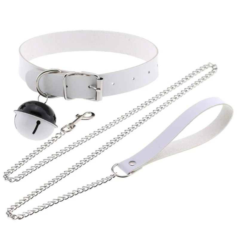 Fashion Punk Choker Necklace Leather Choker Necklace Punk Choker Collar Dropship