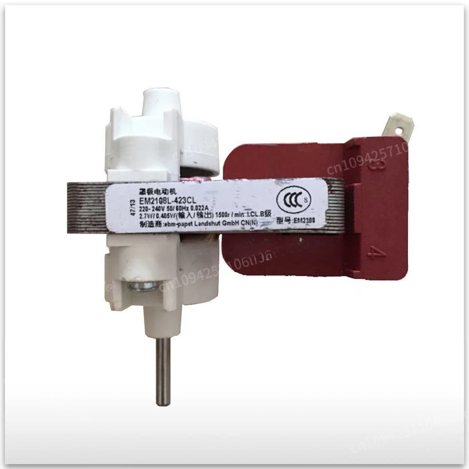 

1 шт., хорошее рабочее, высокое качество для холодильника KK22E28TI EM2108L-423 EM2108L-422 CL, двигатель вентилятора