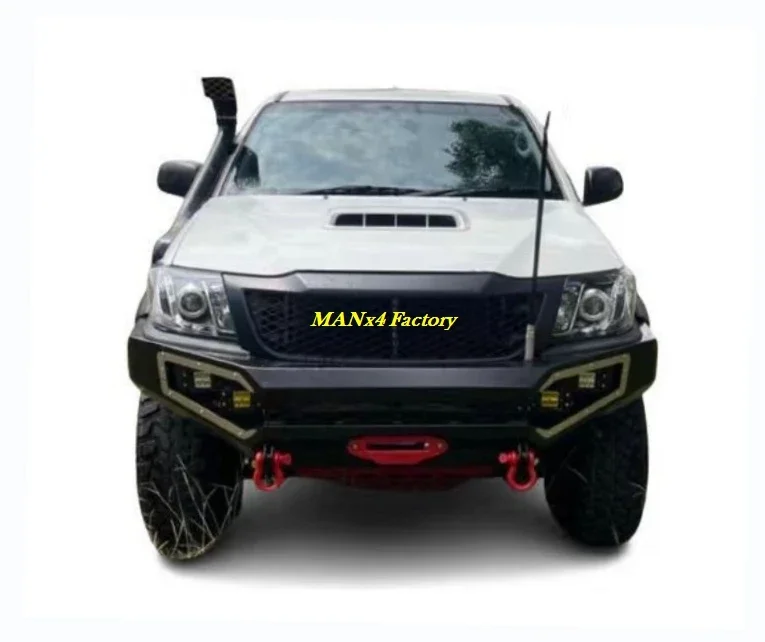 Hilux Bull Bar From Manx4 Steel Front Bumper For Hilux Vigo 12-15