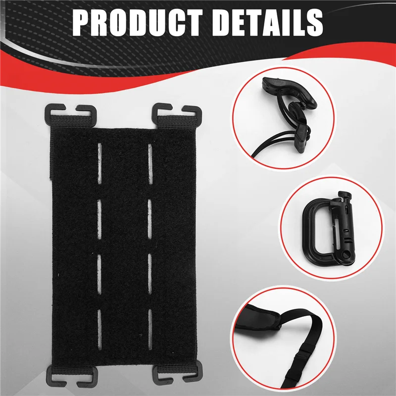 

A33K-Motorcycle Tank Bag Mounting Base, Motorcycle Universal Saddle Bag/Tail Bag/Mounting Base,Side Waterproof Bumper Bag