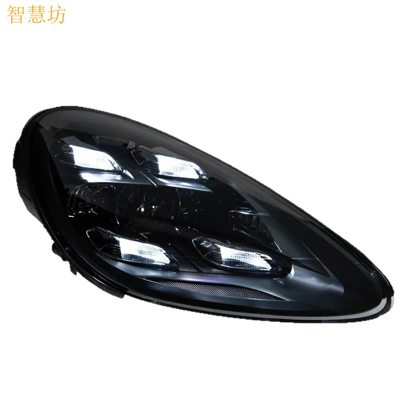 

Suitable for 15-18 Porsche Cayenne Cayenne Modified Upgrade New LED Headlight Assembly Daytime Running Light