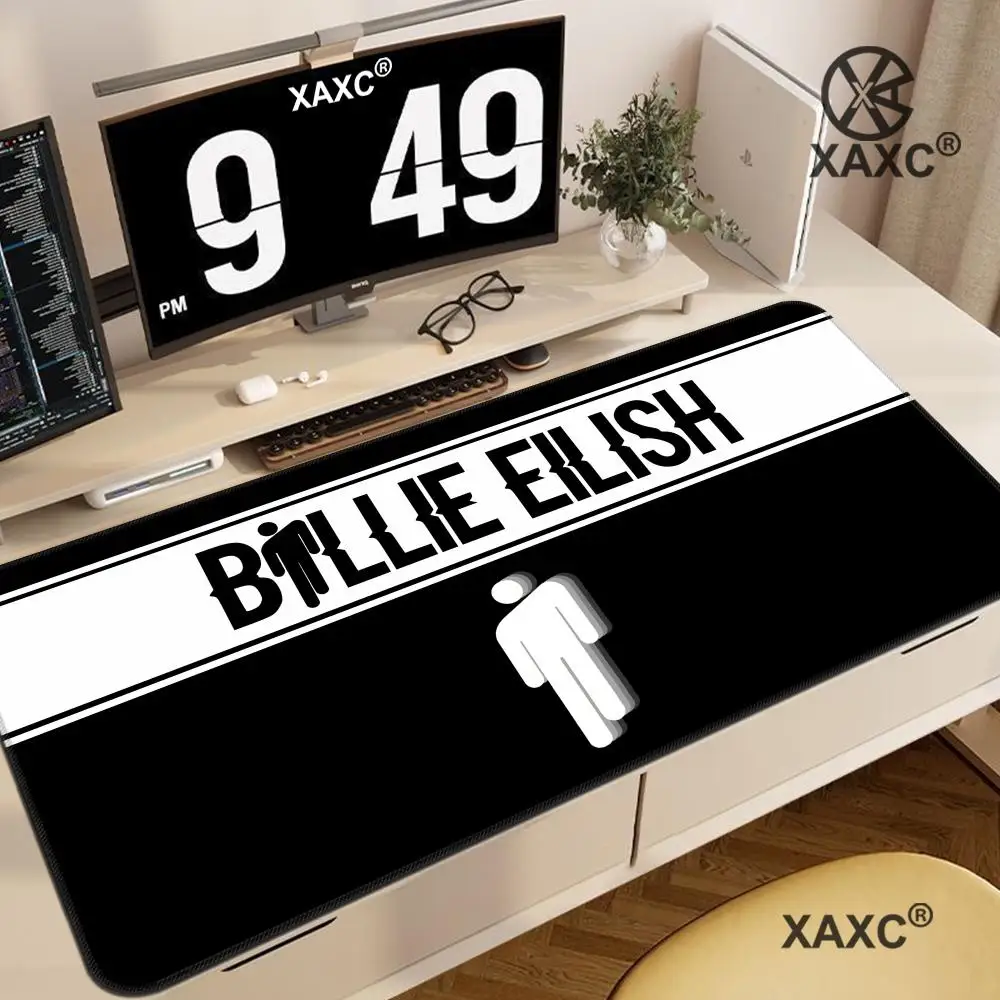 

Противоскользящий коврик для игровой мыши Funny-Billie-S-E-Eilish, коврик для геймерского стола, коврик для клавиатуры, коврик для мыши, офисные аксессуары, коврик для мыши, Muismat