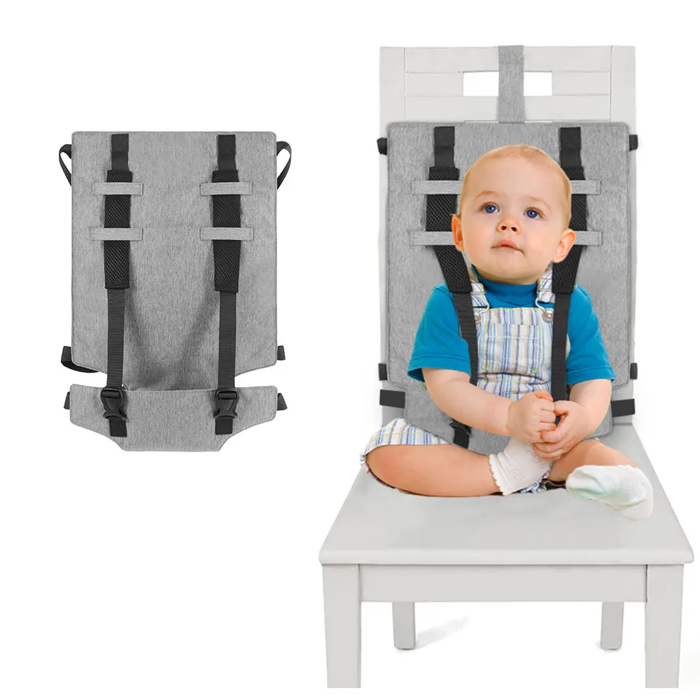 Travel  Harness Seat Travel High Chairs for Babies Portable High Chair for Travel Baby Essentials Travel Gear Travel Highchair