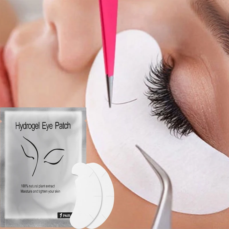 Eyelash Extension Patch 1/3/5Pairs U-shaped Grafting False Eyelash Pads Makeup Under Eye Patch Pad Professional Eyelash Stickers