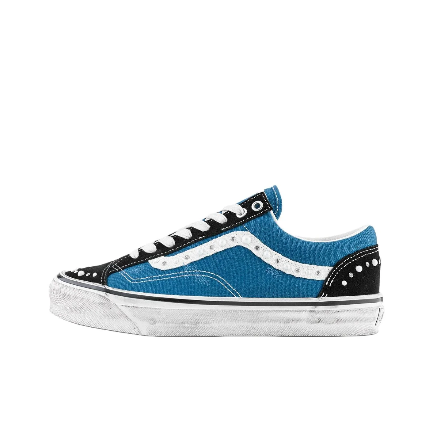 POIZON Old Skool Vans 36 Lx 'Pearlized Pack - Preto Marinho'