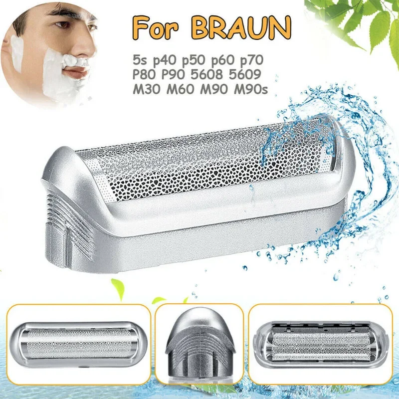 Sostituzione rasoio Foil Head Cutter per Braun 5S P40 P50 P60 P70 M30 M60 M90 per uomo testina rasoio elettrico