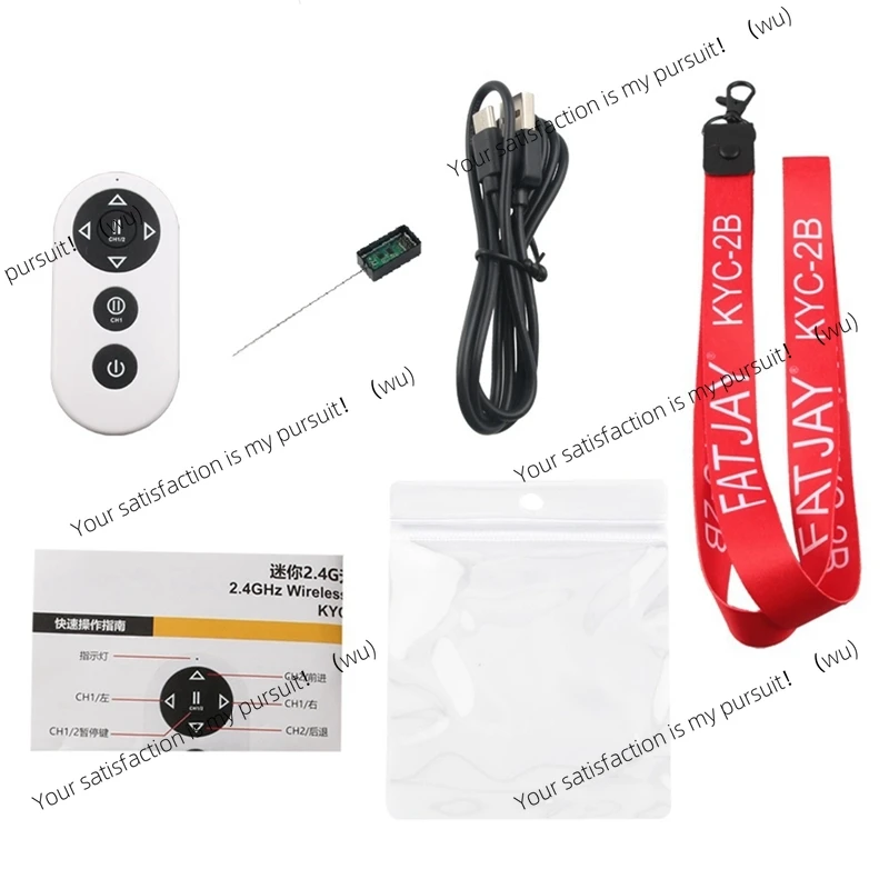 

Беспроводной пульт дистанционного управления 2,4G с водонепроницаемым приемником, 4-канальный мини-беспроводной пульт дистанционного управления для радиоуправляемого автомобиля, лодки