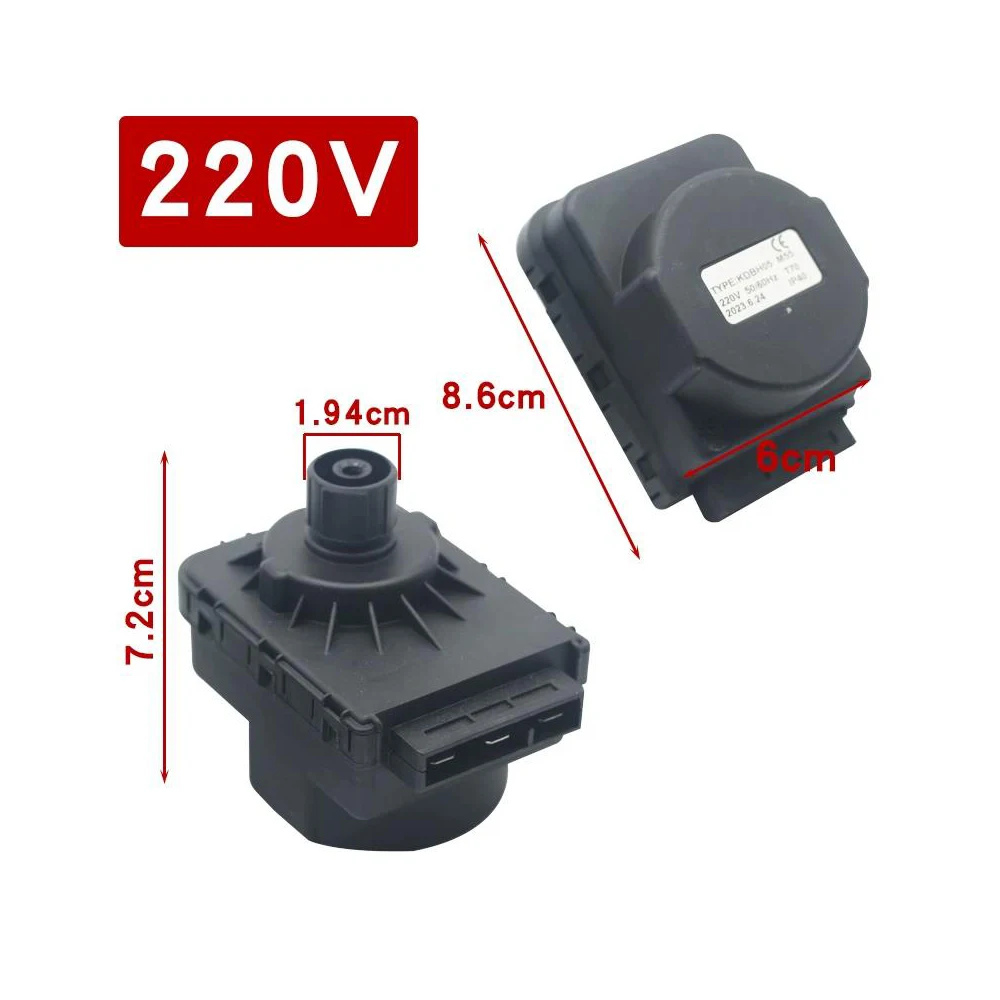 High quality gas wall mounted boiler three-way motor 220V gas boiler accessories triple valve motor