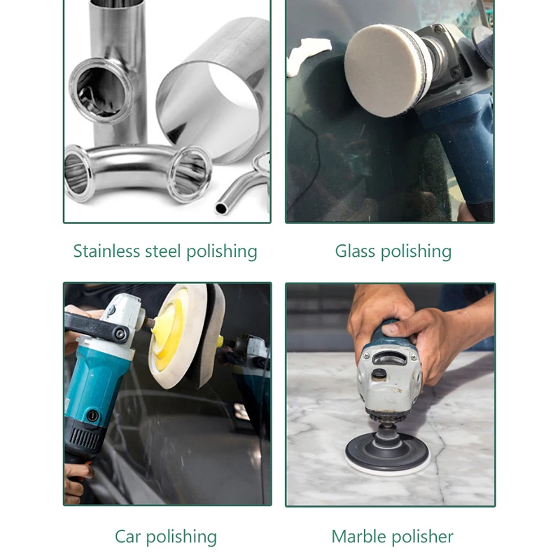 

6-дюймовая автомобильная губка, полировальная подушечка, самоклеящаяся полировальная губка для вощения, шерстяная полировальная подушечка для полировки автомобиля, дрель