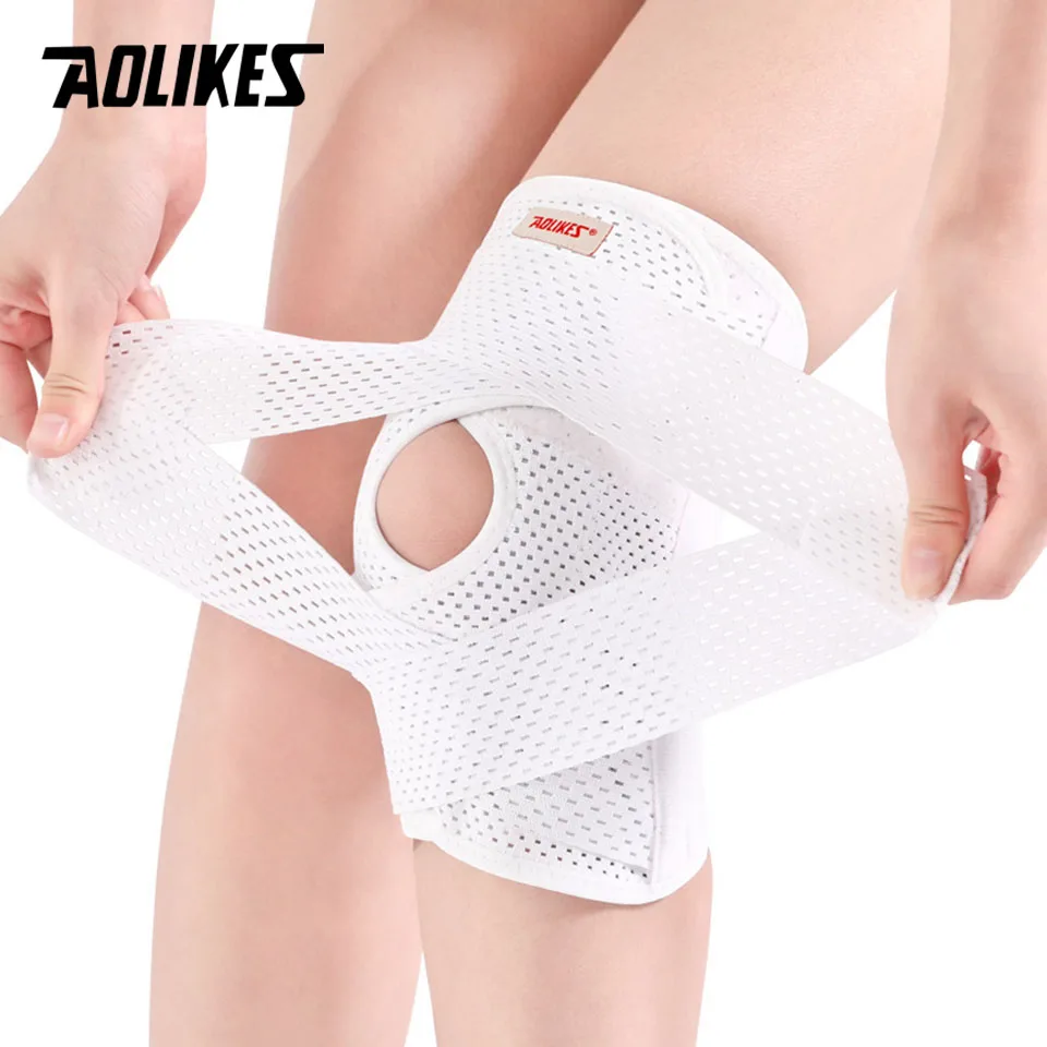 

AOLIKES Knee Pads with Side Stabilizers for Meniscal Tear Knee Pain ACL MCL Arthritis Injuries Recovery Breathable Knee Support