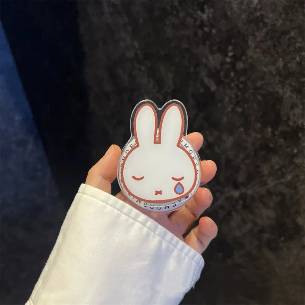 

Мультяшные слезы Mi Rabbit подходят для MagSafe, магнитный кронштейн, сильная адсорбционная сила, выдвижная подушка безопасности для настольного компьютера, новинка для IPhone