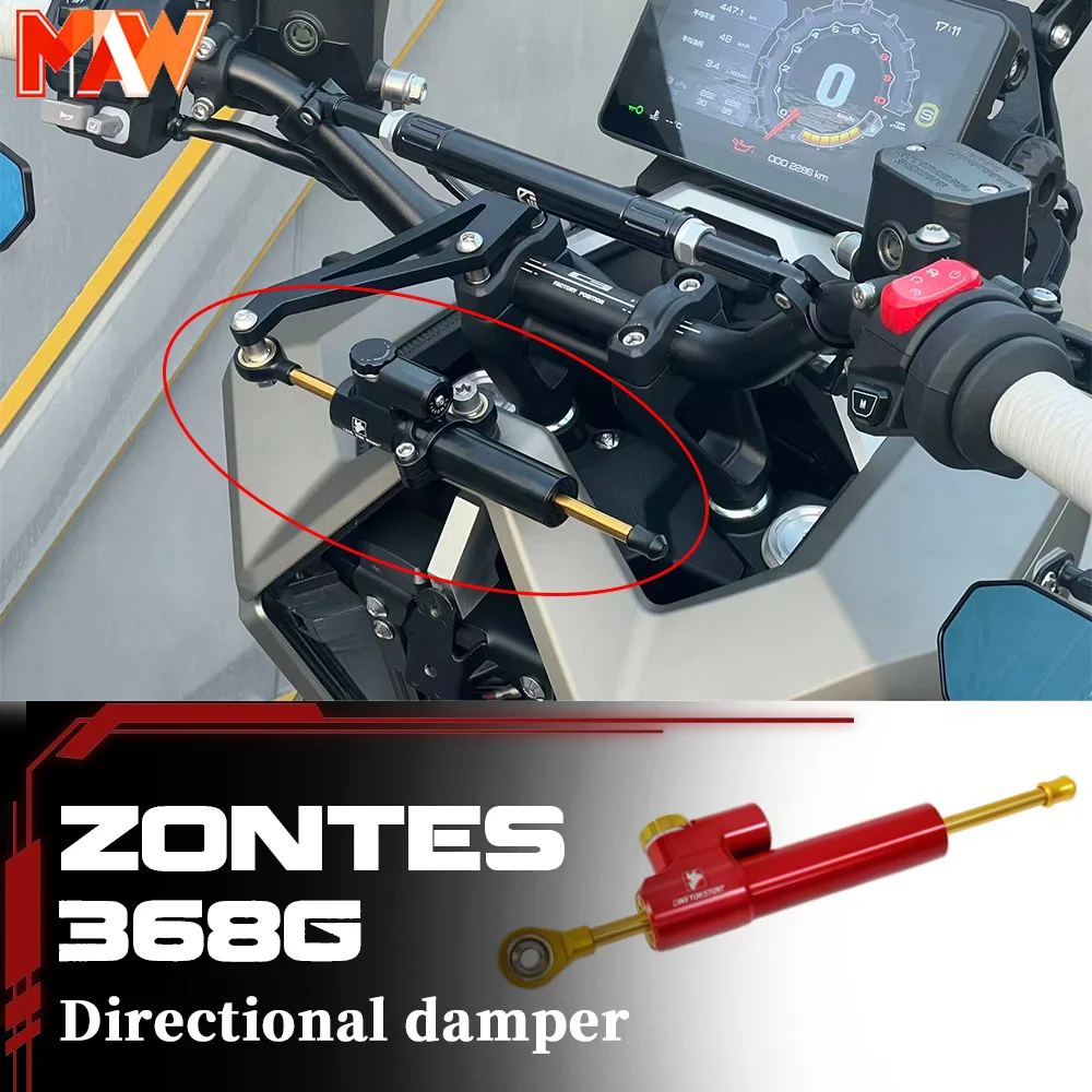 

Титановый кронштейн рулевого демпфера линейки, рулевой демпфер, монтажный комплект кронштейна стабилизатора для ZONTES 368G