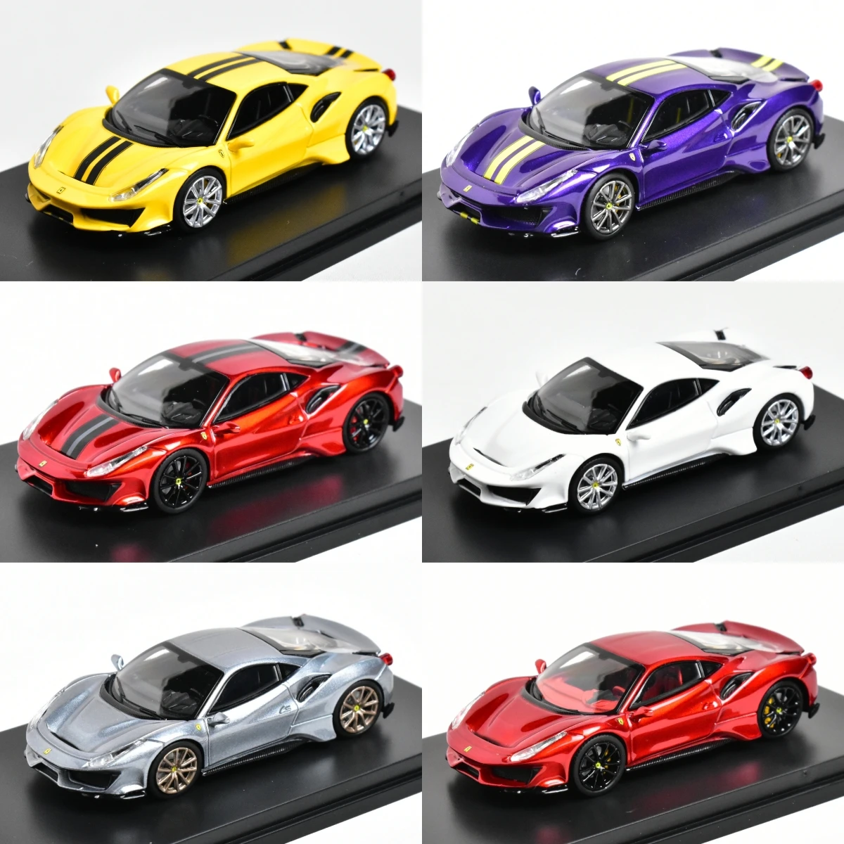 ichilan model  1:64 Novitec 488 Pista Diecast Model Car